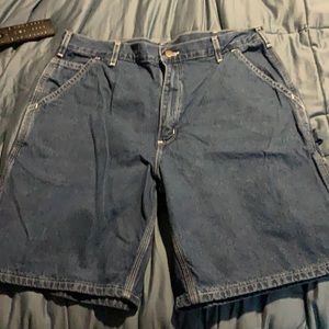 Men’s carhartt Jean shorts size 36
